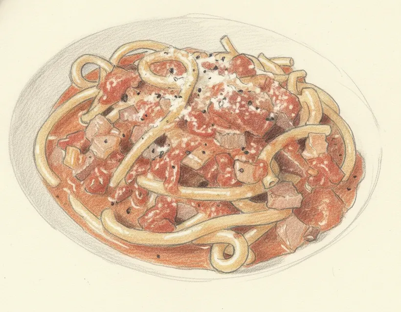 Bucatini all'Amatriciana