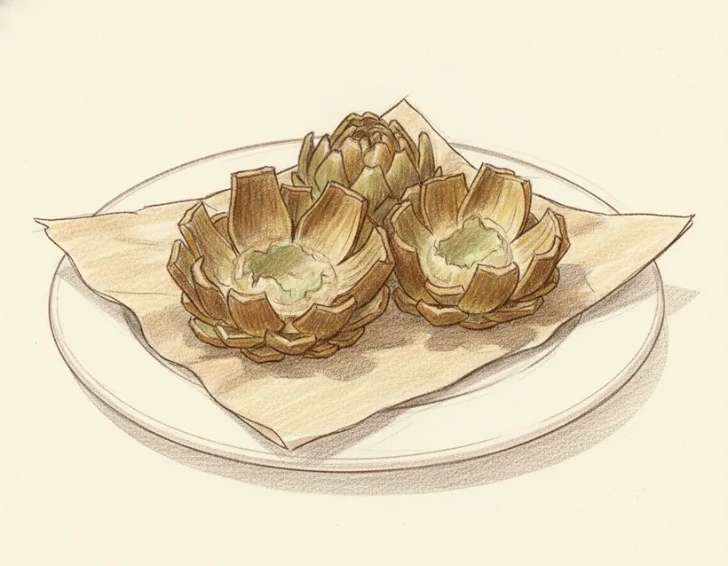 Carciofi alla Giudia