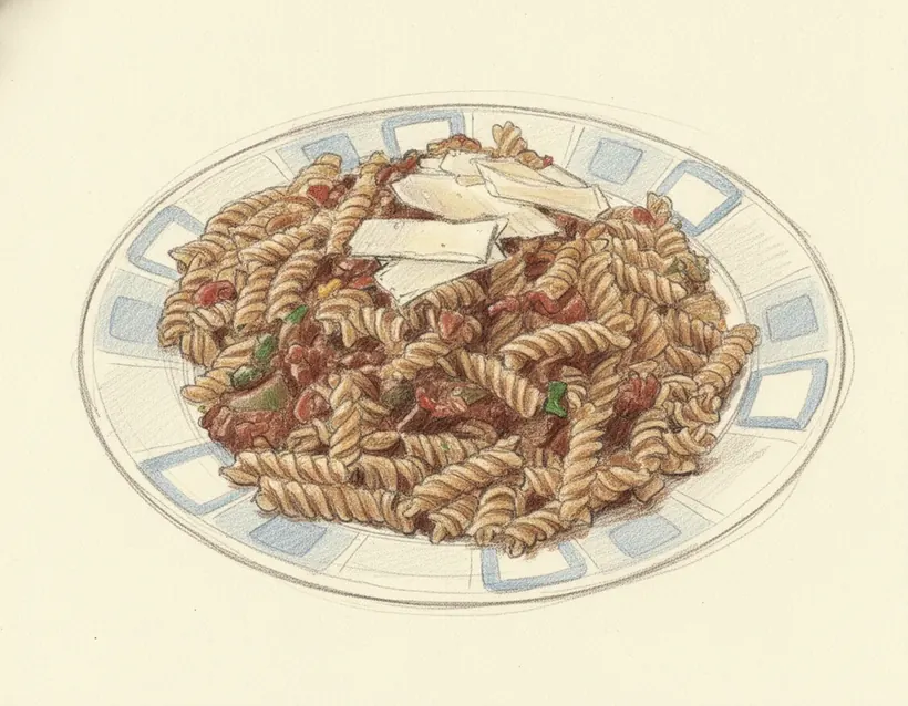 Fusilli al Ragù di Castrato