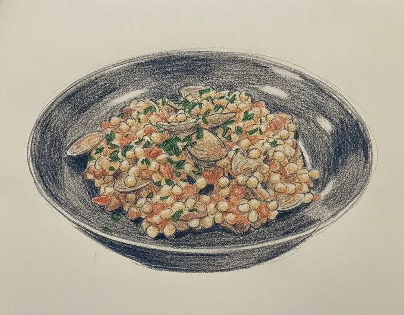 Fregola con Arselle