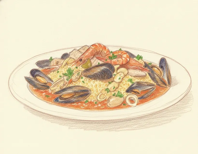 Couscous di Pesce alla Trapanese