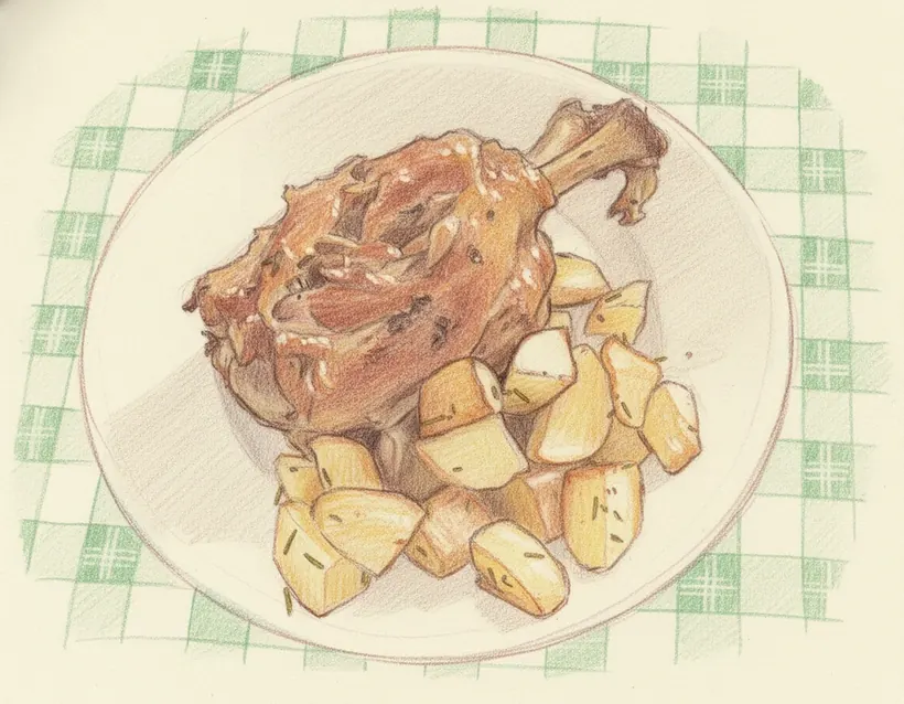 Stinco di Maiale al Forno